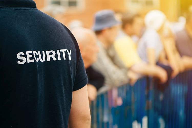 security guard event crowd control